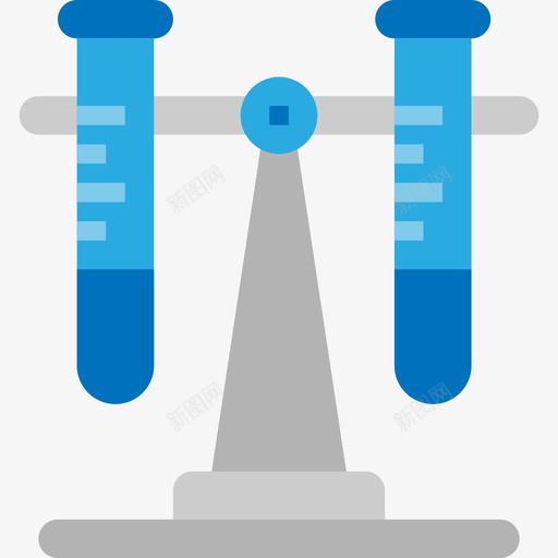 试管科学48扁平图标svg_新图网 https://ixintu.com 扁平 科学48 试管