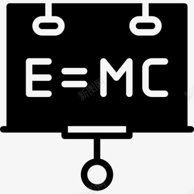 物理教育140实心图标图标