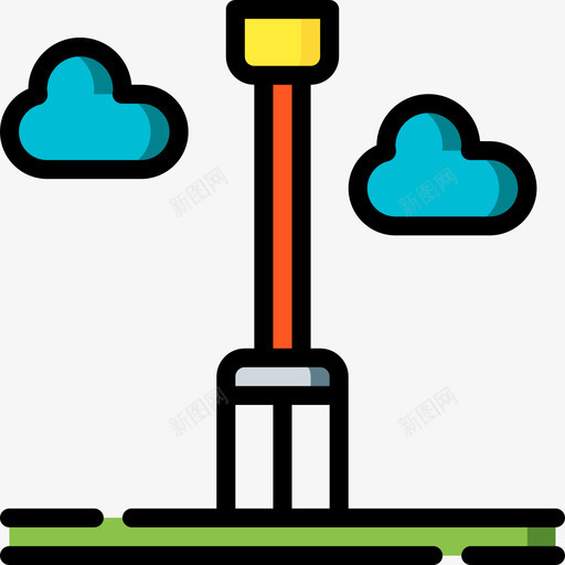 叉子农业29线性颜色图标svg_新图网 https://ixintu.com 农业29 叉子 线性颜色