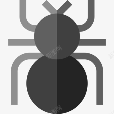 甲虫昆虫15扁平图标图标