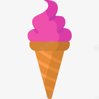 冰淇淋快餐44无糖图标图标