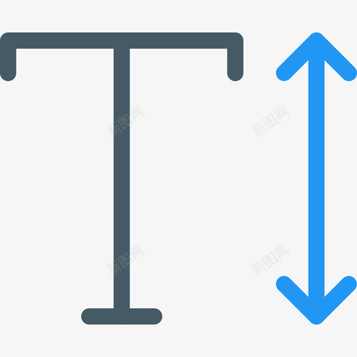 行距文本编辑器29扁平图标svg_新图网 https://ixintu.com 扁平 文本编辑器29 行距