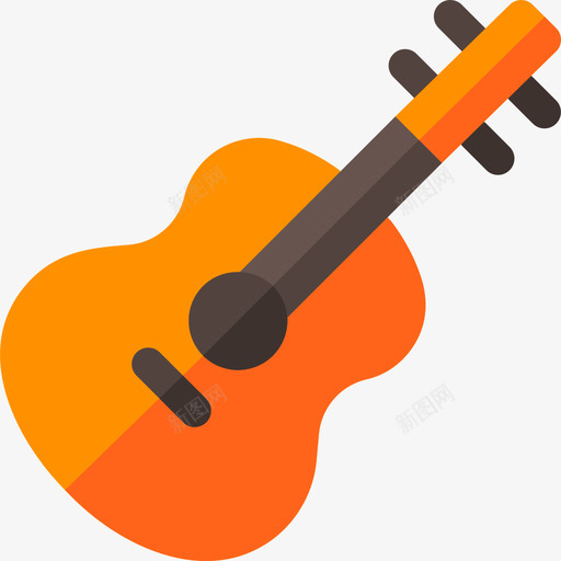 吉他音乐商店9平面图标svg_新图网 https://ixintu.com 吉他 平面 音乐商店9