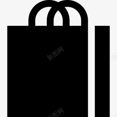 购物袋经济型10装满图标图标