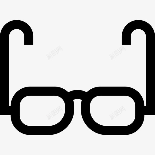 直列式显影眼镜38图标svg_新图网 https://ixintu.com 直列式显影眼镜38