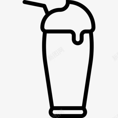 冰沙饮料6直饮图标图标