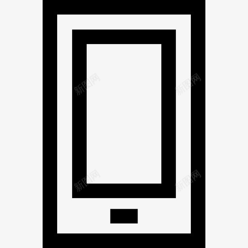 智能手机通用用户界面3线性图标svg_新图网 https://ixintu.com 智能手机 线性 通用用户界面3