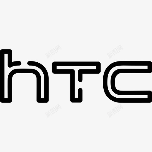 HTC技术标识3线性图标svg_新图网 https://ixintu.com HTC 技术标识3 线性