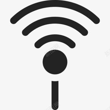 Wifi电视9已填充图标图标