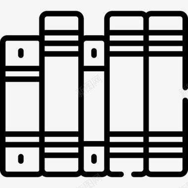 书籍文学12直系图标图标