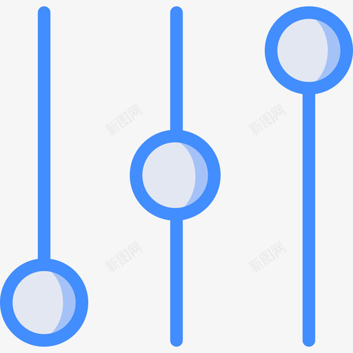 设置基本装备14蓝色图标svg_新图网 https://ixintu.com 基本装备14 蓝色 设置