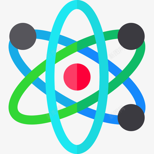 Atom大学2公寓图标svg_新图网 https://ixintu.com Atom 公寓 大学2