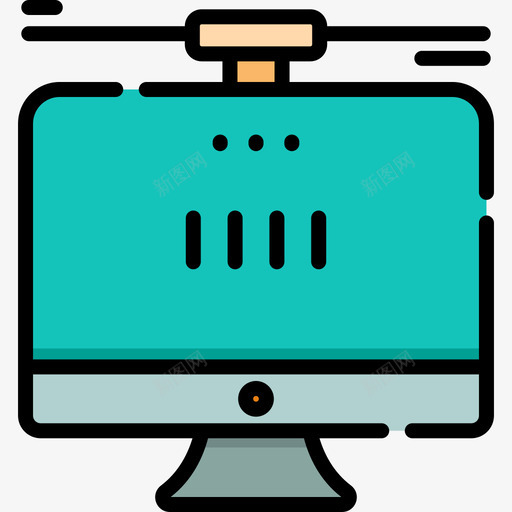 计算机网页开发23线颜色图标svg_新图网 https://ixintu.com 线颜色 网页开发23 计算机