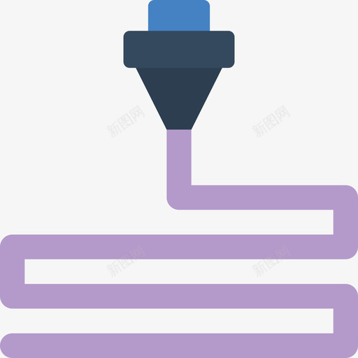 3d打印3d打印4平面图标svg_新图网 https://ixintu.com 3d打印 3d打印4 平面