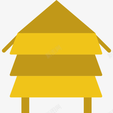 蜂箱养蜂场4平坦图标图标