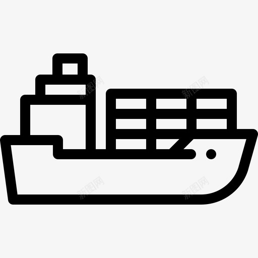 船舶保险16直系图标svg_新图网 https://ixintu.com 保险16 直系 船舶