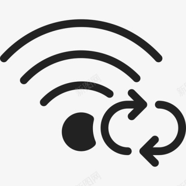 Wifi网络22已填充图标图标