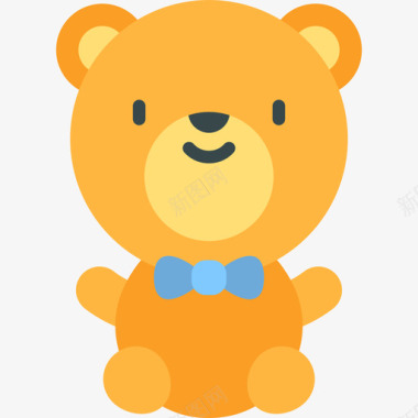 泰迪熊孕妇8公寓图标图标