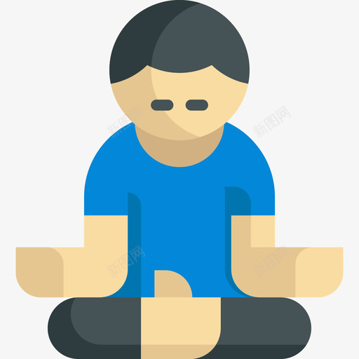 瑜伽运动62平躺图标svg_新图网 https://ixintu.com 平躺 瑜伽 运动62