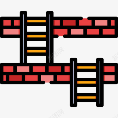 梯子游戏21线颜色图标图标
