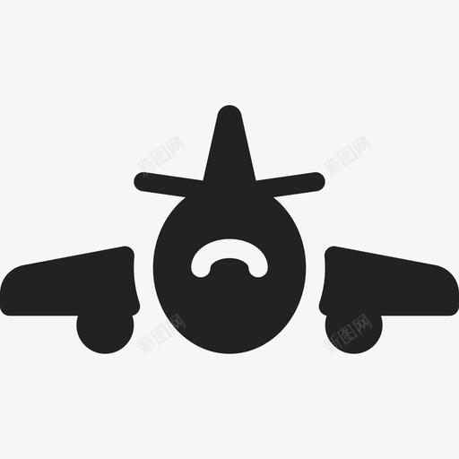 飞机运输44满载图标svg_新图网 https://ixintu.com 满载 运输44 飞机