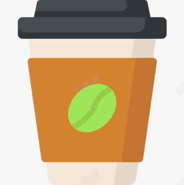 咖啡快餐44无糖图标图标