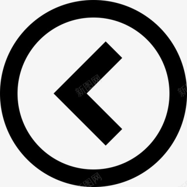 arrow-1-1-down-circle图标