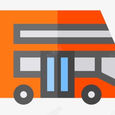公共汽车高速公路服务公寓图标图标