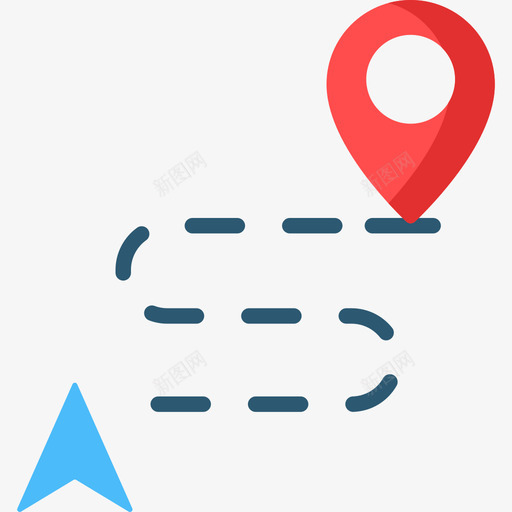 Gps地理14平面图标svg_新图网 https://ixintu.com Gps 地理14 平面