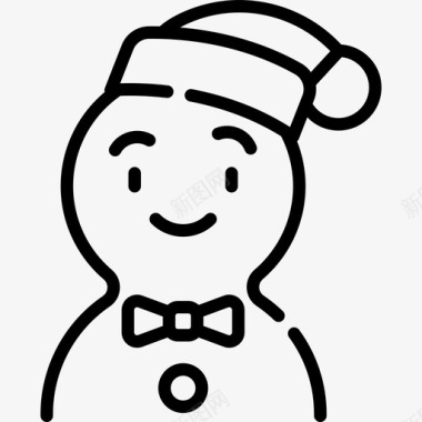 姜饼人圣诞化身6直系图标图标