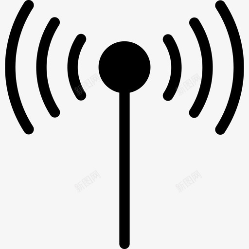 Wifi基本图标4填充svg_新图网 https://ixintu.com Wifi 基本图标4 填充