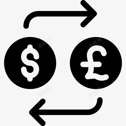 外汇银行和金融14稳健图标svg_新图网 https://ixintu.com 外汇 稳健 银行和金融14