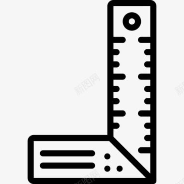 直尺工具30直线图标图标