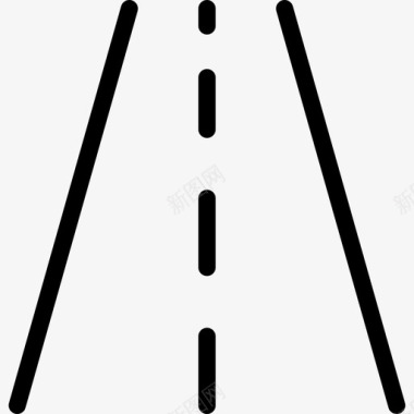 公路运输34直线图标图标