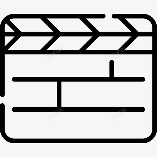 隔板运动型61直线型图标svg_新图网 https://ixintu.com 直线型 运动型61 隔板
