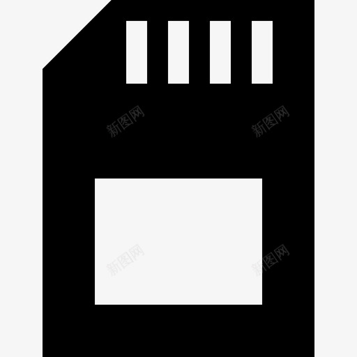 存储卡计算机图标3已填充svg_新图网 https://ixintu.com 存储卡 已填充 计算机图标3