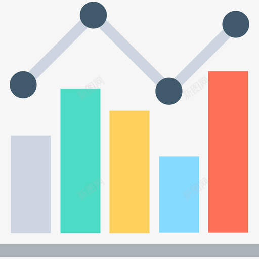 柱状图和开发14平面图图标svg_新图网 https://ixintu.com 平面图 柱状图 设计和开发14