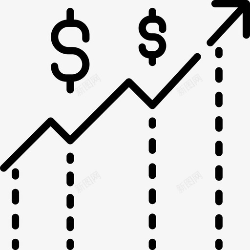 金钱投资13直系图标svg_新图网 https://ixintu.com 投资13 直系 金钱