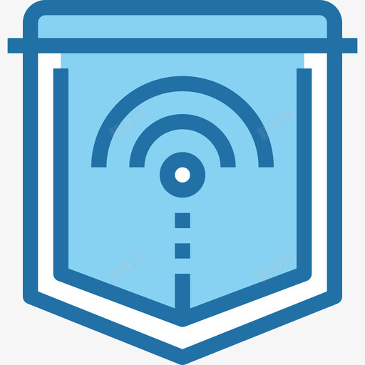 防护罩互联网安全29蓝色图标svg_新图网 https://ixintu.com 互联网安全29 蓝色 防护罩