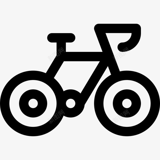 自行车12号自行车直线型图标svg_新图网 https://ixintu.com 12号自行车 直线型 自行车