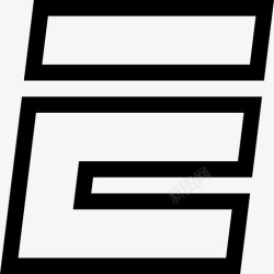 ESPNEspn电影和电视标识2线性图标高清图片
