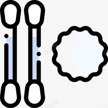 棉花药房17色差图标图标
