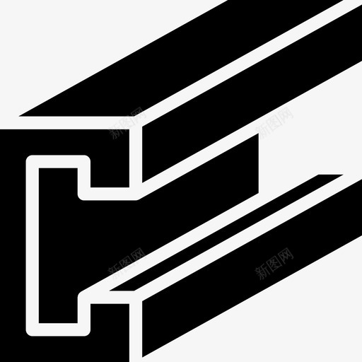 梁施工47填充图标svg_新图网 https://ixintu.com 填充 施工47 梁