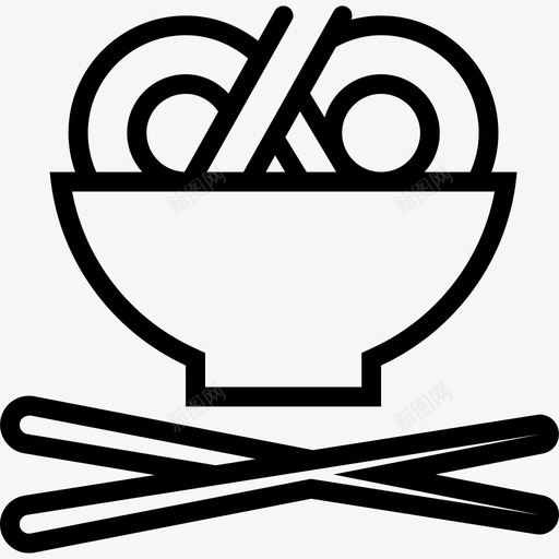 面条厨房和食物3其他图标svg_新图网 https://ixintu.com 其他 厨房和食物3 面条