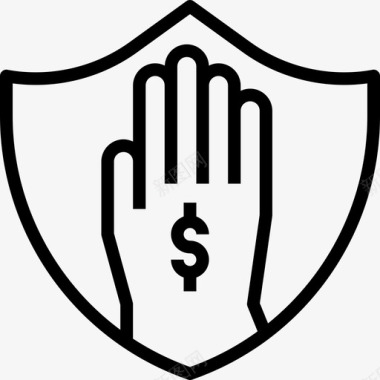 证券金融投资2线性图标图标