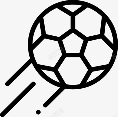 足球荷兰5直线型图标图标