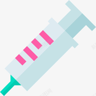 注射器孕妇11号扁平图标图标