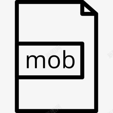 Mob用户界面18线性图标图标