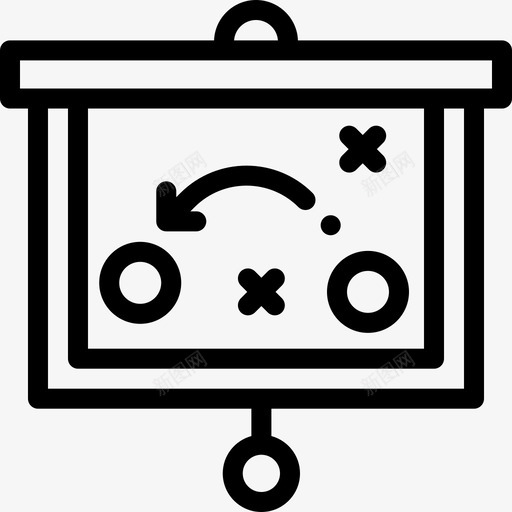 游戏策略曲棍球11直线图标svg_新图网 https://ixintu.com 曲棍球11 游戏策略 直线