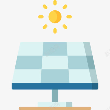 太阳能电池板生态99平板图标图标